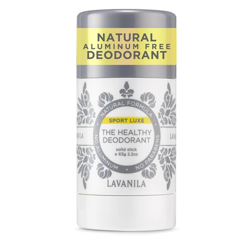 Lavanila Sport Luxe Deodorant - Aluminum-Free, Triple Odor Protection, Fresh Scent | 2oz Solid Stick for All
