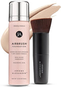 Jerome Alexander MagicMinerals AirBrush Foundation - 2-Piece Set with Kabuki Brush for Radiant Skin - Fair Shade