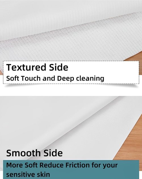 Disposable Face Towels, Biodegradable Facial Towels Clean Face Towels XL, Super Soft and Thick, Makeup Remover Dry Wipes, Face Cloths for Sensitive Skin, 10"×12" 50 Count (Aureate, Deluxe 10x12)