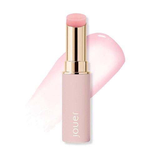 Jouer Essential Lip Enhancer Shine Balm - Tinted Moisturizing Lip Balm with Jojoba Oil - Natural Plump & Nourish