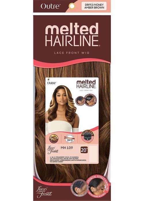 Outre Lace Front Wig - Melted Hairline - MH 109 (OFF BLACK 1B)