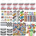 Race Car Party Favors Set for Kids - 150 Pieces Birthday Party Decorations