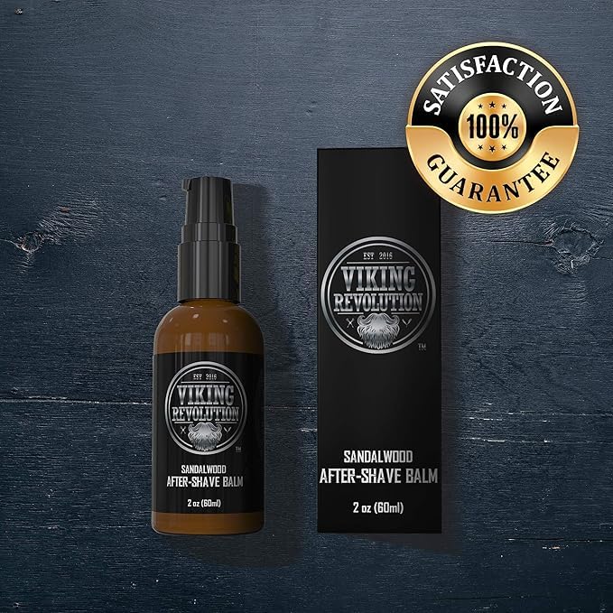 Luxury After-Shave Balm - 2 Fl Oz - Soothes Irritation & Razor Burn, Hydrates Skin