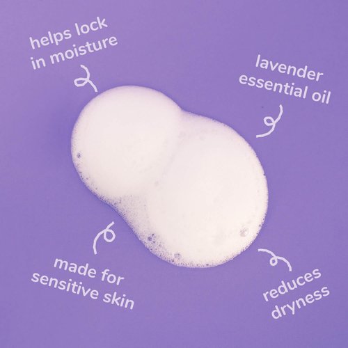 Arau Baby Foam Body Soap - Natural Lavender Scented Foaming Wash for Sensitive Skin | 15.21 Fl Oz
