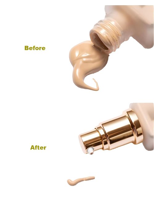 Estée Lauder Foundation Pump - 3-Pack for Double Wear Foundation - Golden Color