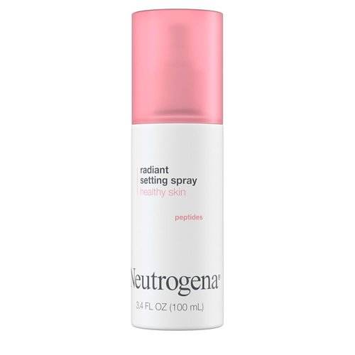 Neutrogena Healthy Skin Radiant Setting Spray - Long-Lasting Hydrating Face Mist with Antioxidants & Peptides | 3.4 fl. oz.