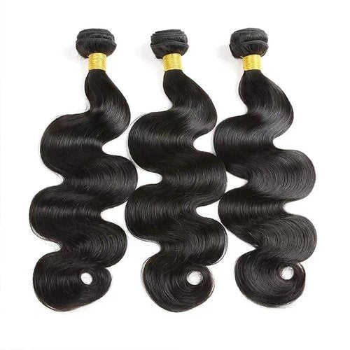 10A Human Hair Bundles 14 14 14 Inch Body Wave Bundles Human Hair Unprocessed Brazilian Virgin Hair 3 Bundles Hair Weave Body Wave Bundles Human Hair Extensions Natural Color