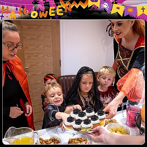 Halloween Cupcake Liners - Ghost Pumpkin Baking Cups Set of 450, 9 Designs
