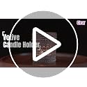 36 Pack Clear Votive Candle Holders for Centerpieces - Tealight & Tea Light