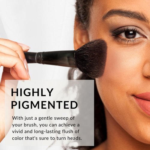 Flori Roberts Color Pro Blush - Pressed Powder Blush for Buildable Coverage & Flawless Complexion