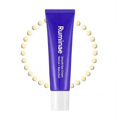 Retinol 0.1% Eye Cream with Bakuchiol 0.5% | Sensitive Skin Retinol for Wrinkles, Fine Lines & Dark Circles | Suitable for Face & Under-Eye Area | Korean Skincare | 30 ml (1.01 fl oz)