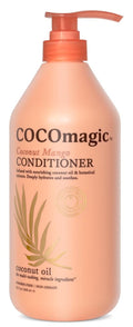 Cocomagic Coconut Mango Nourishing Conditioner - Deeply Hydrates & Restores Shine | Paraben Free, 32 Fl Oz