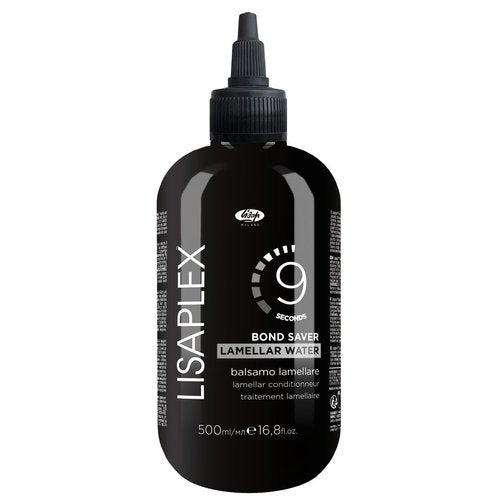 Lisaplex Lamellar Water – Works in just 9 Seconds – Detangling, Frizz-reducing, Repairing – Improves Softness and Shine – Reduces Blowdrying Time (16.8 Oz)