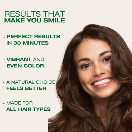 Naturigin Permanent Hair Dye - 4.0 Brown | 100% Gray Coverage, Vegan & Ammonia-Free Formula