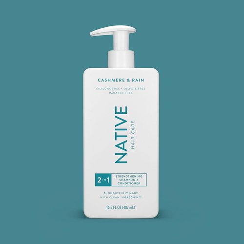 Native Cashmere & Rain 2-in-1 Shampoo & Conditioner Set - 16.5 Fl Oz | Luxurious Hydration