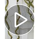 118-Inch Bendable Greenery Garland for Halloween Wedding Wall Decor