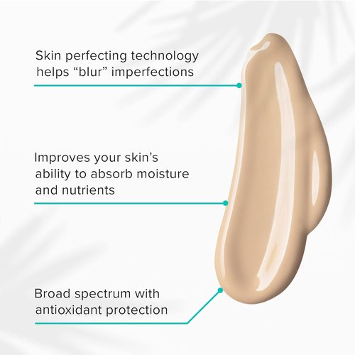 ClarityRx Tinted Mineral Sunscreen SPF 50 - Moisturizing UV Protection with Zinc & Hyaluronic Acid (3.5 oz)