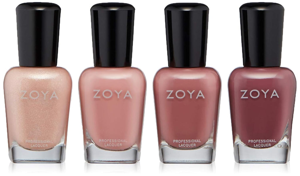 Zoya All Snuggled Up Quad - Luxurious Nail Polish Set | 8.8 oz for Stunning Manicures