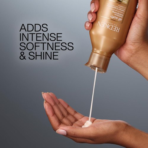 Redken All Soft Shampoo & Conditioner Set - Intense Softness & Shine for Dry Hair | 10.1 Fl Oz