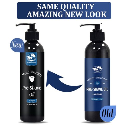 Skiennix Pre Shave Oil - 8 fl. Oz Unscented Formula for a Smooth, Burns-Free Shave | Ideal for Straight & Safety Razors