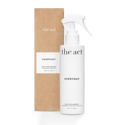 Act Everyday Leave-In Hair Conditioner Spray - Nourishing & Hydrating Heat Protectant for All Hair Types | 6.8 fl oz