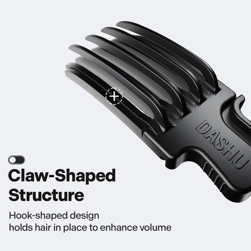 DASHU Daily Volume Pick - Root Lift Comb for Volumizing Hair | Heat-Resistant Styling Tool for All Hair Types