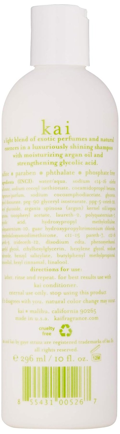 Kai Shampoo - Nourishing Formula for Healthy Hair | 10 Fl Oz