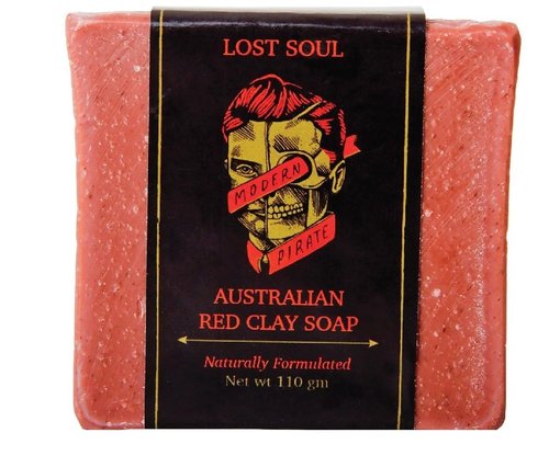 **DEAD SEA Face and Body Soap Trio - Smooth, Moisturize, Exfoliate | 3 x 110g Bars with Australian Red Clay & Bay Rum**
