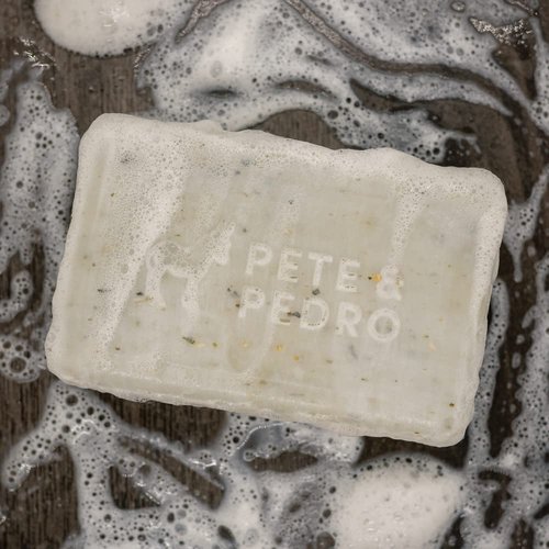 Pete & Pedro FRESH Body Soap Bar – Eucalyptus Mint Scented Natural Moisturizing Men's Body Bar | Exfoliating Pumice & Hydrating Shea Butter | As Seen on Shark Tank, 6 oz. [Health and Beauty]