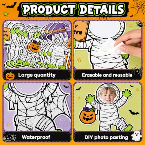 Halloween Mummy Bulletin Board Set - Wrapped Up in Learning Classroom Decor - Variation: Halloween