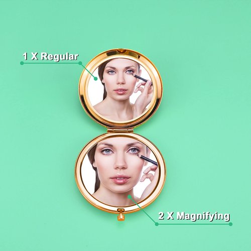 Nurse Gift Midwife Gifts Compact Makeup Mirror Doula Thank You Labor Delivery Nurse Present Appreciation Present for OB Doctor Pocket Makeup Mirrors Nurse's Day Birthday Retirement
