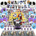 Grey Nightmare Birthday Party Decorations Set - Halloween & Christmas Supplies