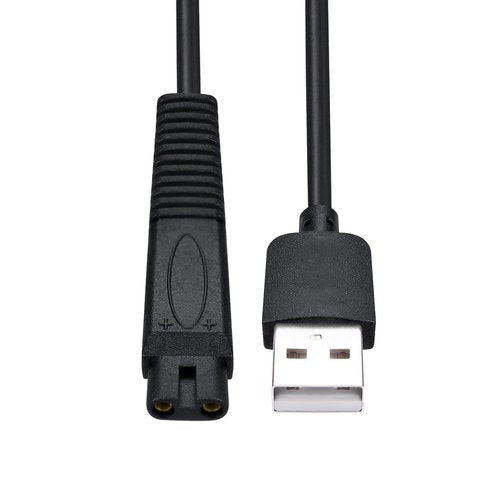 Smays Charger Cord Compatible with Head Shaver, Replacement Charging Cable 2-Pack