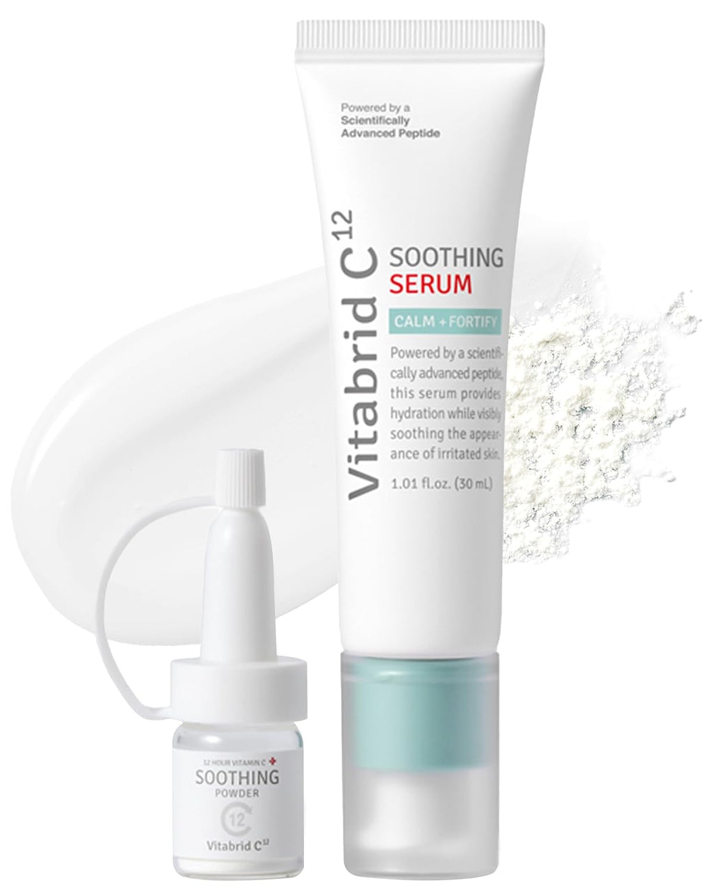 VITABRID C12 Vitamin C Soothing Serum for Acne & Blemish-Prone Skin - Reduces Redness & Pores | 1.01 fl. oz.