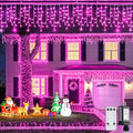 Pink LED Icicle Lights 400 LEDs - 38.8FT Christmas & Decorative String Lights - Pink
