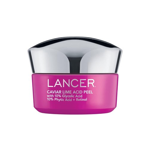 Lancer Skincare Caviar Lime Acid Peel - Brightening Retinol Facial Peel with Glycolic Acid, 1.7 Fl Oz
