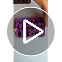 Halloween Silicone Mold Set for Chocolate Gummy Candy Soap and Wax Melts - 3 Pcs