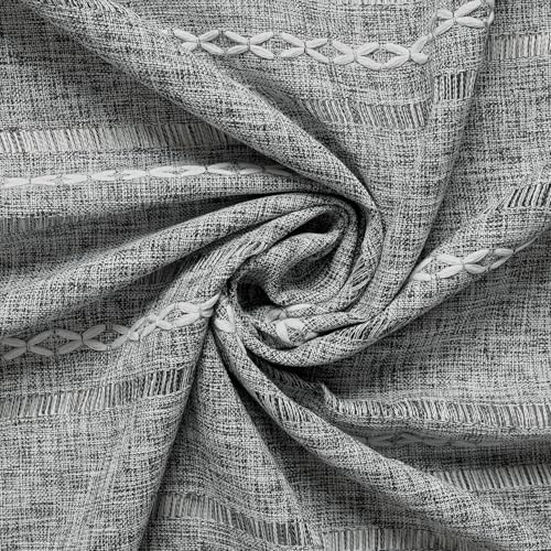 Grey Rectangular Tablecloth 60x84 Inch Farmhouse Dining Decor - Horaldaily