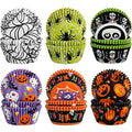 Patelai Halloween Cupcake Liners - Delicate Style, 600 Pieces
