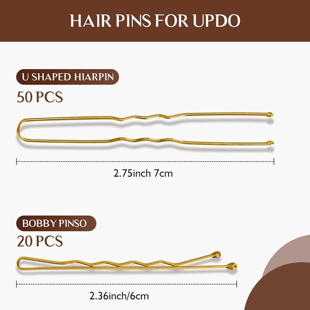 YGQQOY Hair Padding - Volume Insert for Elegant Updos | Gold Hair Sponge for All Hair Types