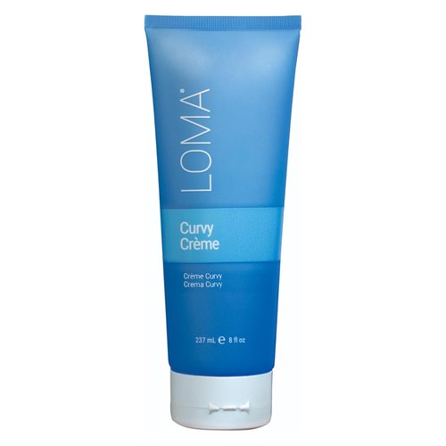 Loma Hair Care Curvy Crème - Nourishing Curl Defining Cream for All Hair Types | 8 oz