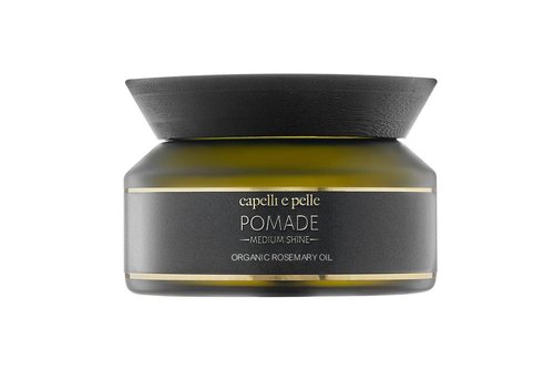 capelli e pelle POMADE, With Rosemary Oil -Medium Hold & Shine - Hair Pomade for Black Men & Women to define Waves, Dreadlocks & Braids - Rosemary Oil with Fragrance -Hair Growth & Scalp Care- 100ml