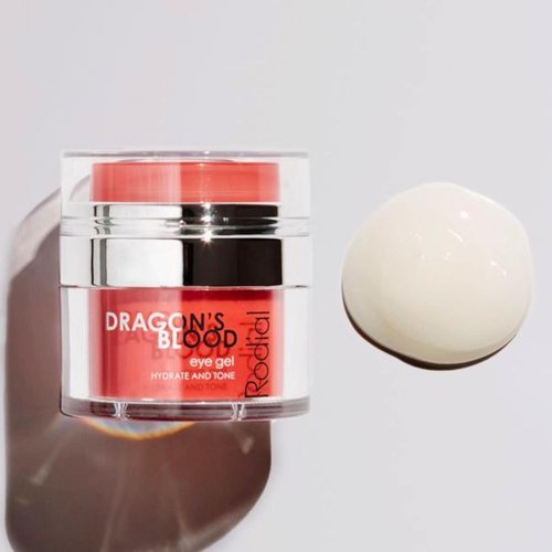 Rodial Dragon's Blood Eye Gel - Hydrating Eye Cream with Hyaluronic Acid | 0.5 fl. oz. for Brightening and Reducing Puffiness