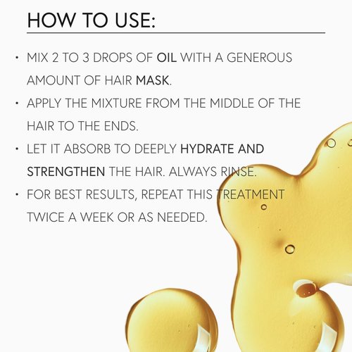 Moncho Moreno Shine On Me - Anti-Frizz Hair Oil with Argan Oil & Vitamin E | Nourishing Serum for Dry, Damaged Hair (1.7 Fl Oz)