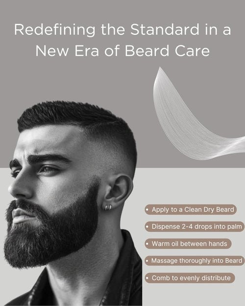 GROOMOLOGY Beard Elixir | Exclusive Engineered Dual-Oil Blend with Argan & Macadamia | Organic, Vegan & Cruelty-Free | Lightweight, Non-Greasy for Soft, Fuller Beards | Effortless Pump | 2 oz
