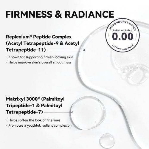 VELORA Micro Infusion System for Face - Hydrating Peptide & Hyaluronic Acid Serum Set, Skin-Smoothing Radiance Set with 0.25mm Stamp, At-Home Facial Kit, 1-Month Supply