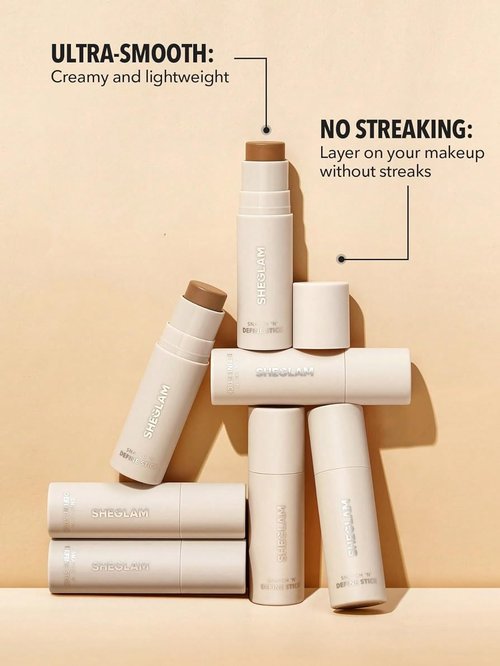 SheGlam Snatch 'n' Define Cream Contour Stick - Long Lasting, Highly Pigmented Bronzer in Earthy Sepia