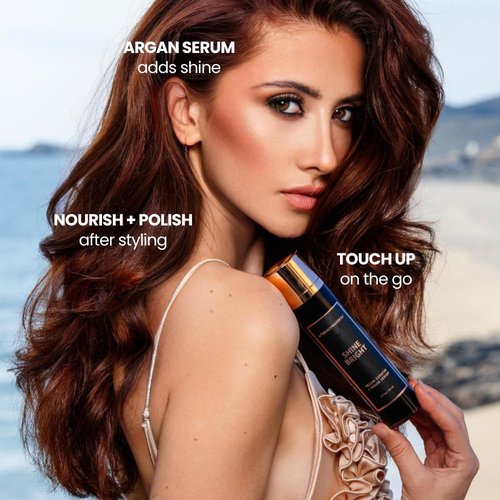 Beachwaver Co. Shine Bright Serum - 1.7 Oz | Award-Winning Vegan Keratin & Argan Oil Formula for Silky, Frizz-Free Hair