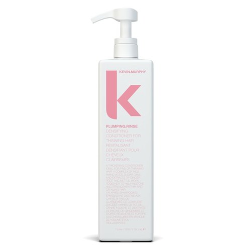 KEVIN.MURPHY Plumping.Rinse - Thickening Conditioner for Fine, Thin & Aging Hair - Hydrating with Bamboo & Shea - 1L / 33.8 fl oz