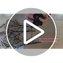 Black & Orange Lighted Halloween Branches with Timer - Indoor Outdoor Fairy Lights 21in 75L
